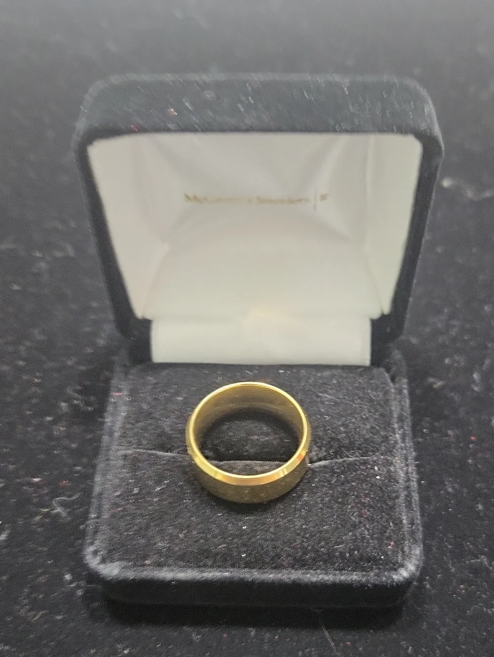 Gold Toned Fashion Jewerly Wedding Ring